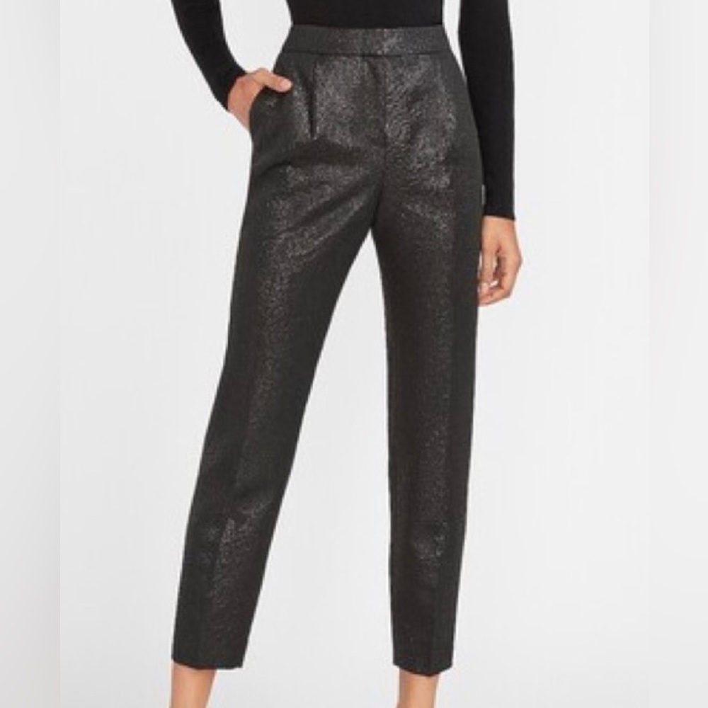 Women’s Express High Rise Ankle Length Shimmer Pants
